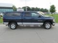 2004 Patriot Blue Pearl Dodge Ram 1500 SLT Quad Cab 4x4  photo #2