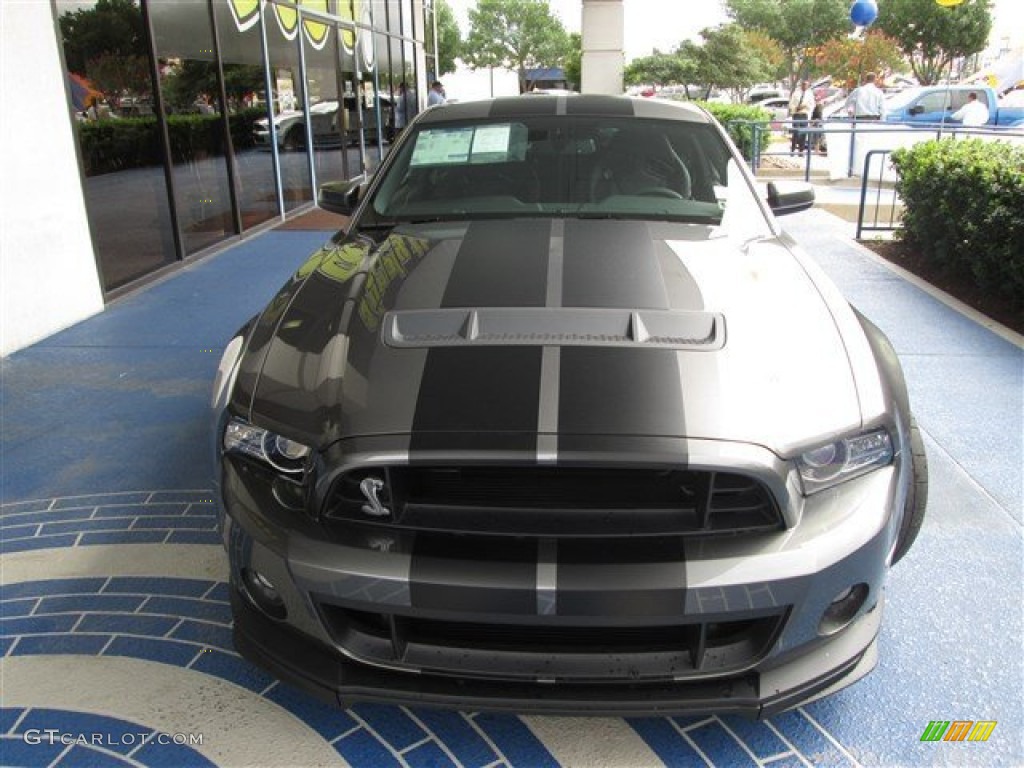 2014 Mustang Shelby GT500 SVT Performance Package Coupe - Sterling Gray / Shelby Charcoal Black/Black Accents photo #1
