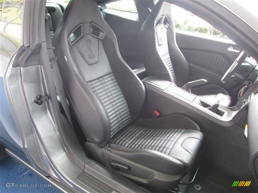 2014 Mustang Shelby GT500 SVT Performance Package Coupe - Sterling Gray / Shelby Charcoal Black/Black Accents photo #9