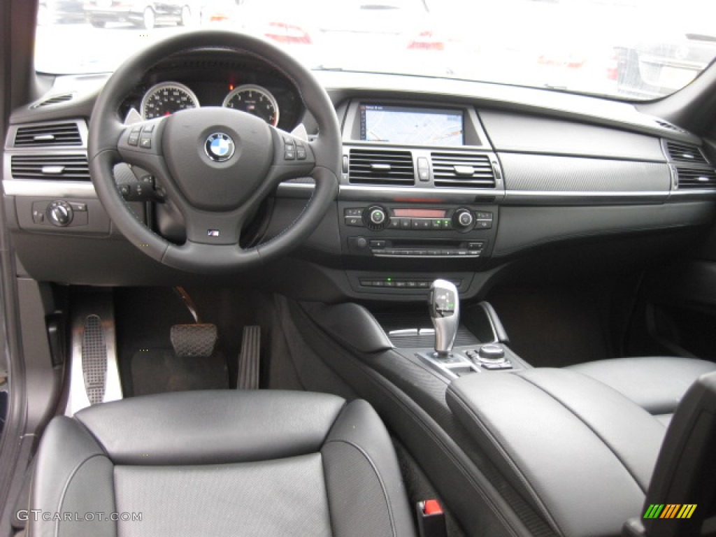 Black Interior 2013 BMW X5 M M xDrive Photo #82043119
