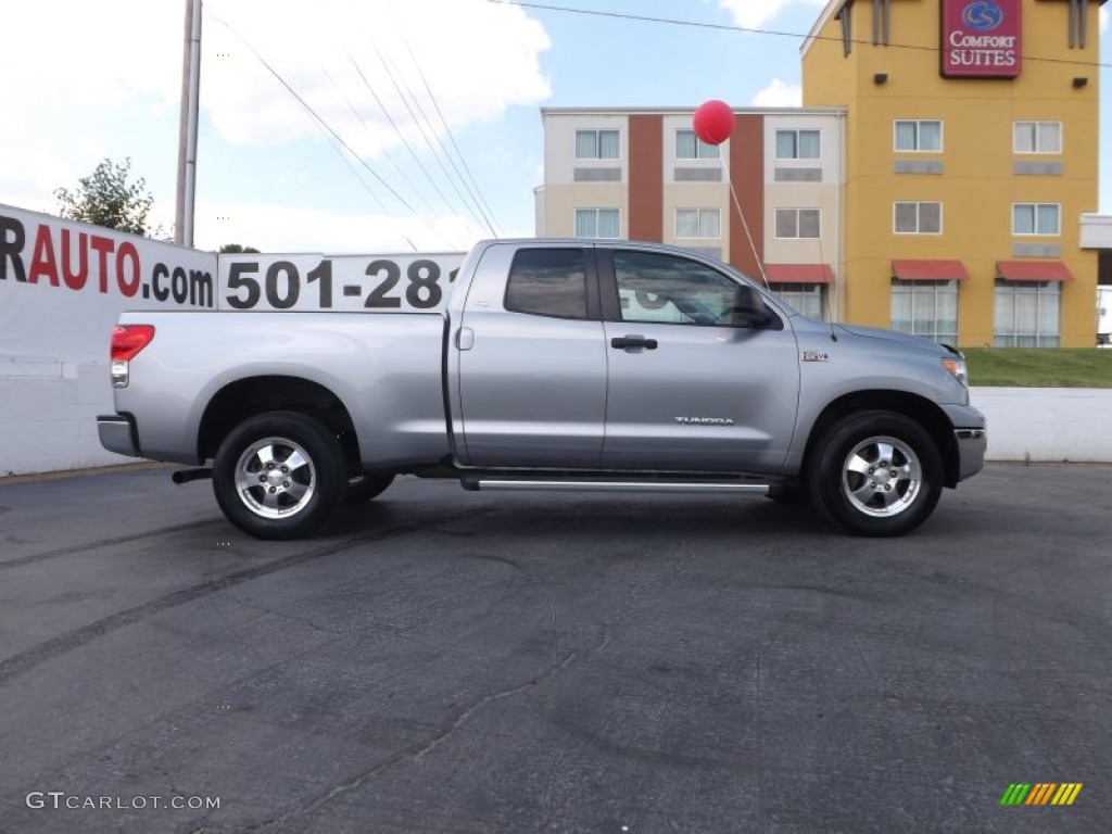 2007 Tundra SR5 Double Cab - Silver Sky Metallic / Graphite Gray photo #9