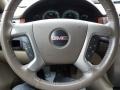 2008 GMC Yukon Light Tan Interior Steering Wheel Photo