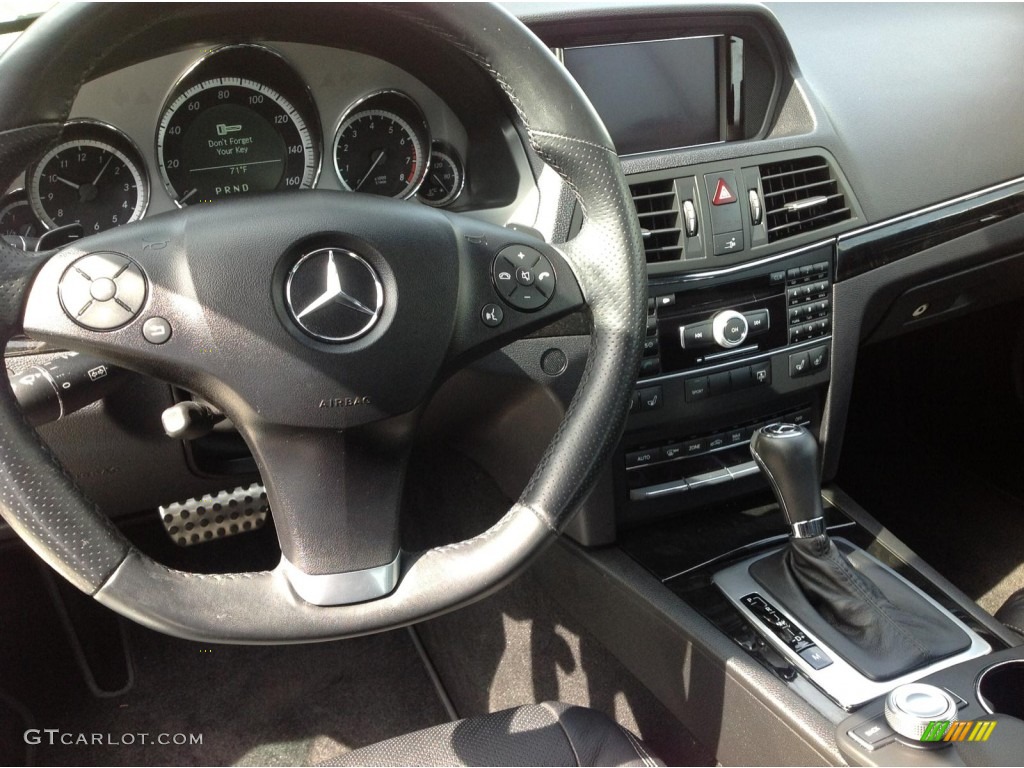 2011 E 550 Coupe - Arctic White / Black photo #5