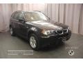 2006 Black Sapphire Metallic BMW X3 3.0i  photo #7