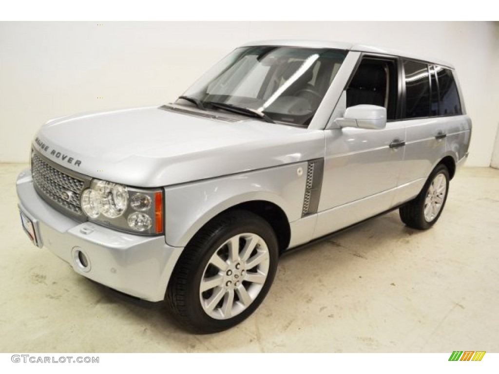 2006 Range Rover Supercharged - Zambezi Silver Metallic / Jet Black/Jet photo #7