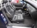 2003 Audi TT Ebony Interior Front Seat Photo