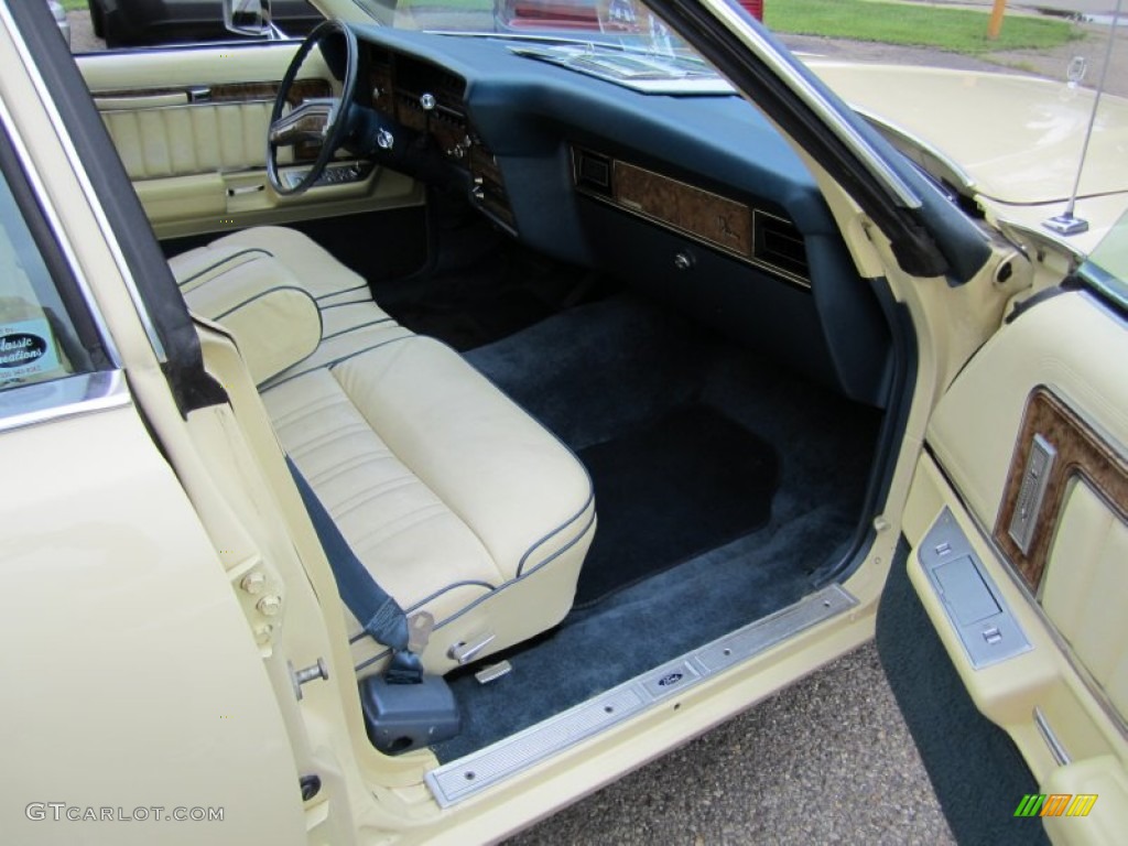 1977 Ford LTD Landau 4 Door Pillared Hardtop Interior Color Photos