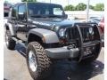 2012 Natural Green Pearl Jeep Wrangler Unlimited Sport 4x4  photo #1