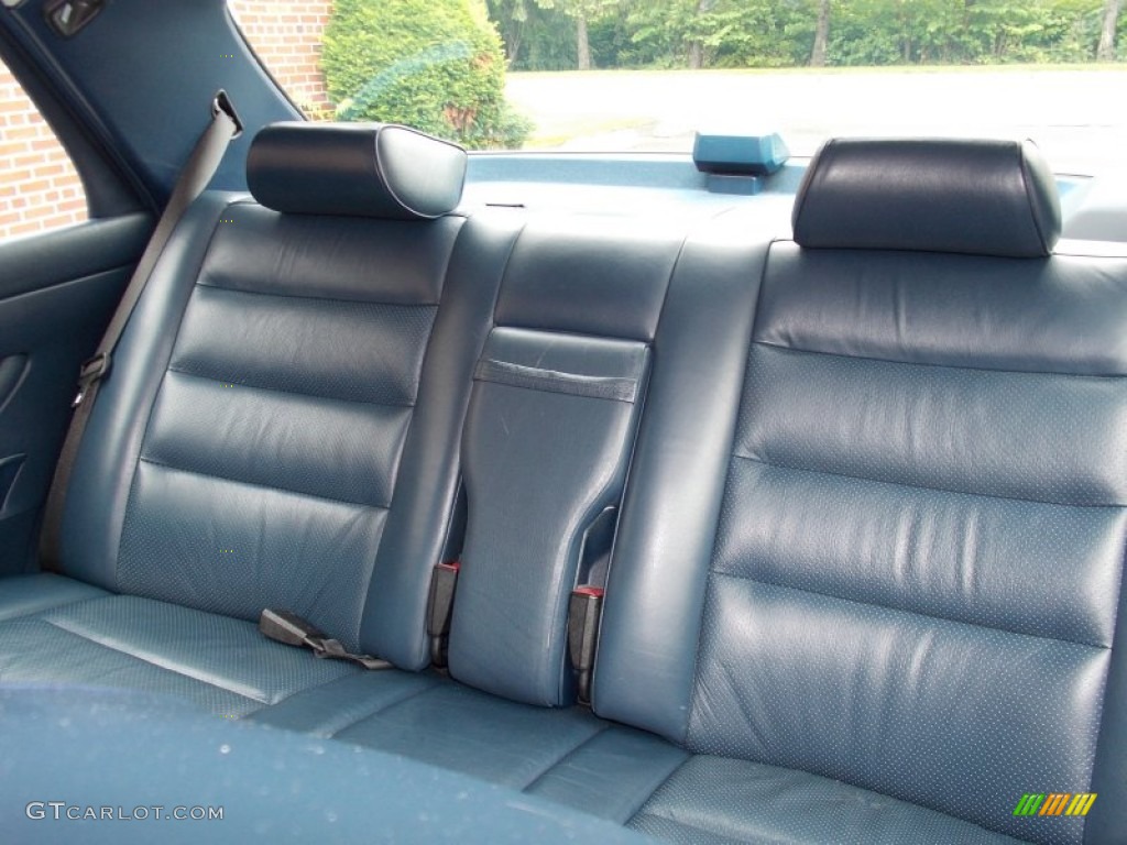 1991 Mercedes-Benz S Class 420 SEL Rear Seat Photo #82047064