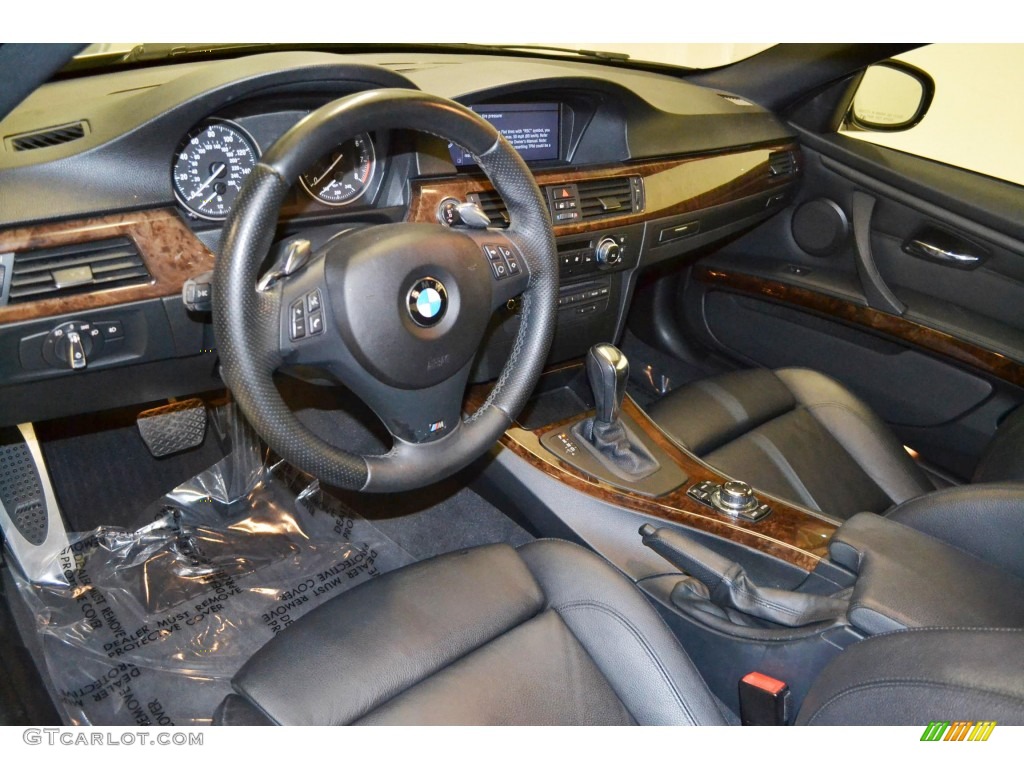 Black Interior 2010 BMW 3 Series 328i Coupe Photo #82047078