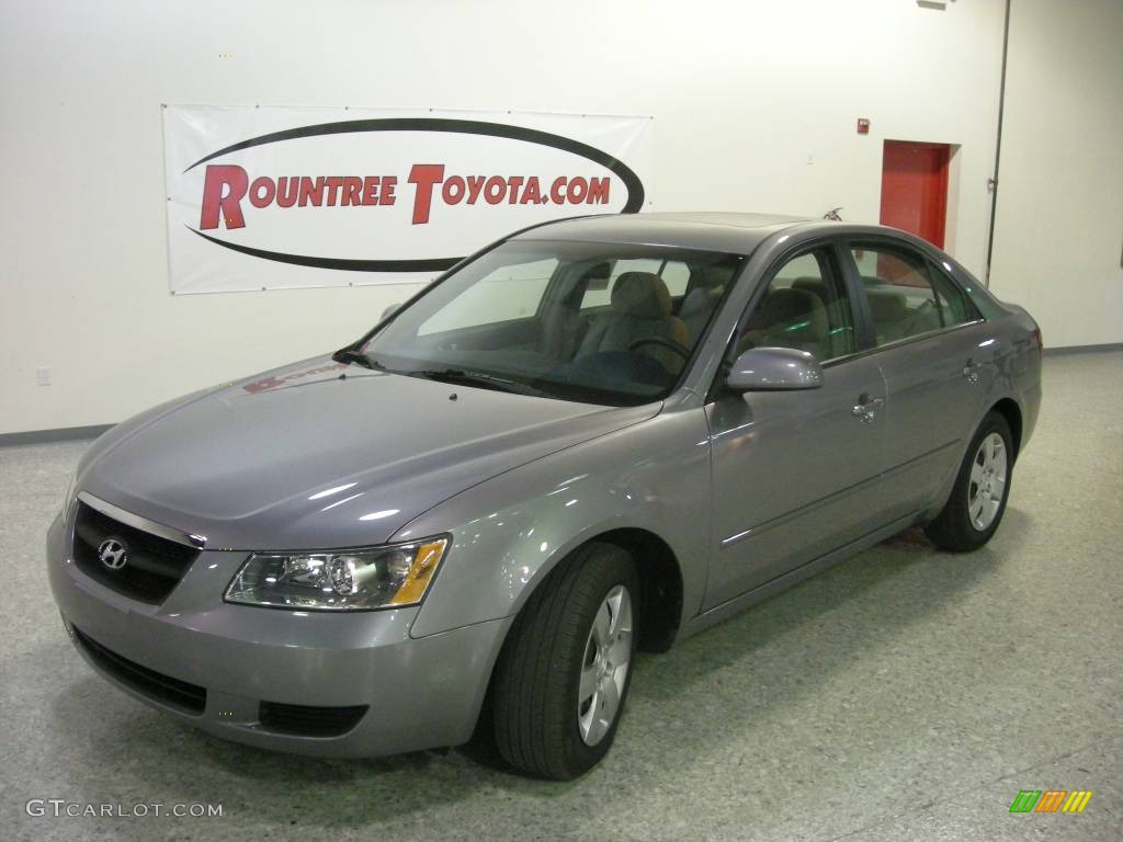 2008 Sonata GLS - Steel Gray / Gray photo #1