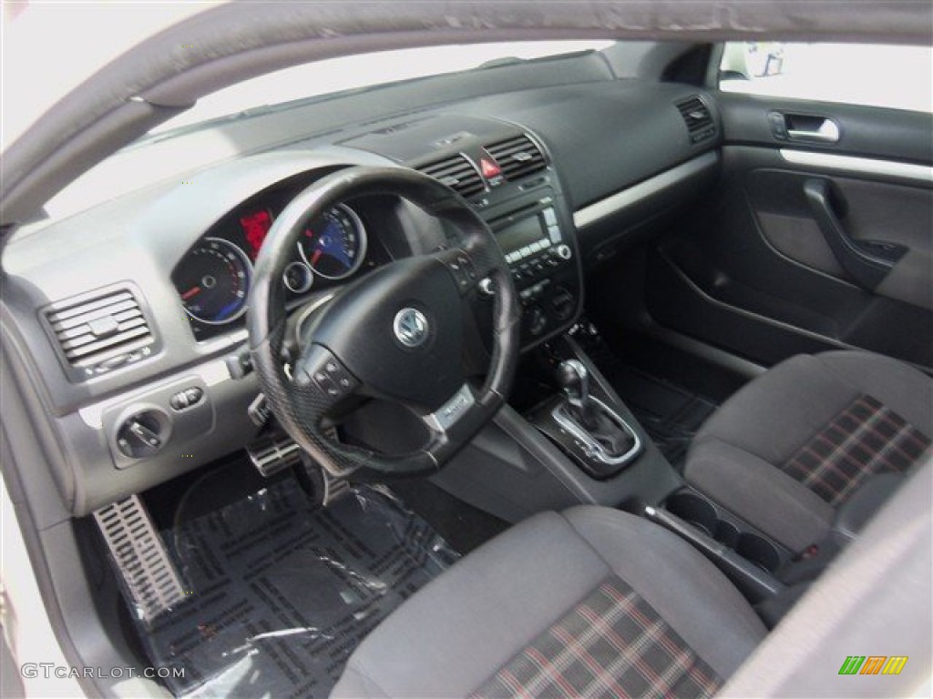 Interlagos Plaid Cloth Interior 2007 Volkswagen Jetta GLI Sedan Photo #82048611