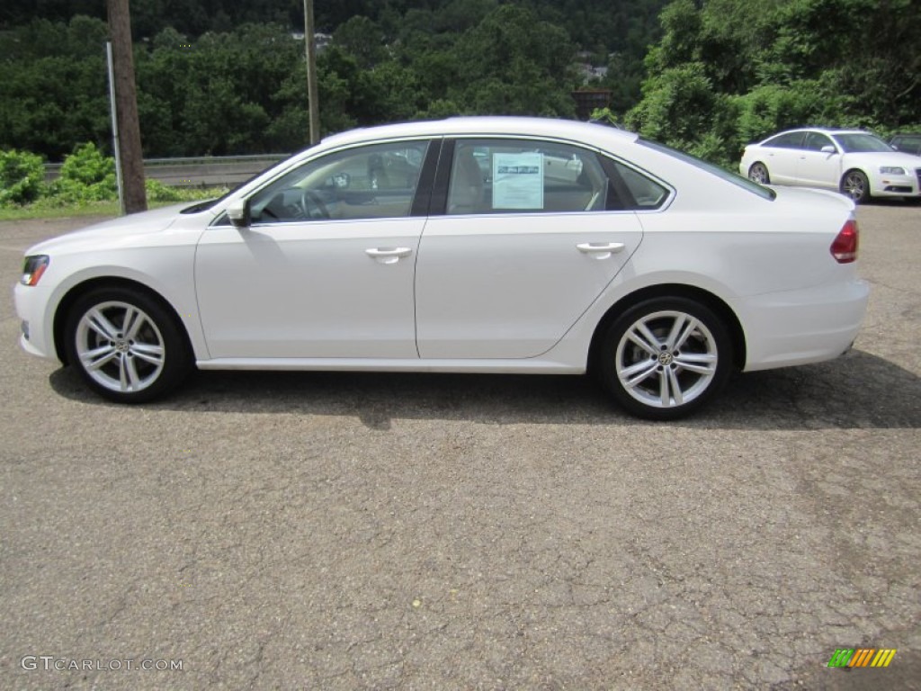 Candy White 2013 Volkswagen Passat V6 SE Exterior Photo #82048612