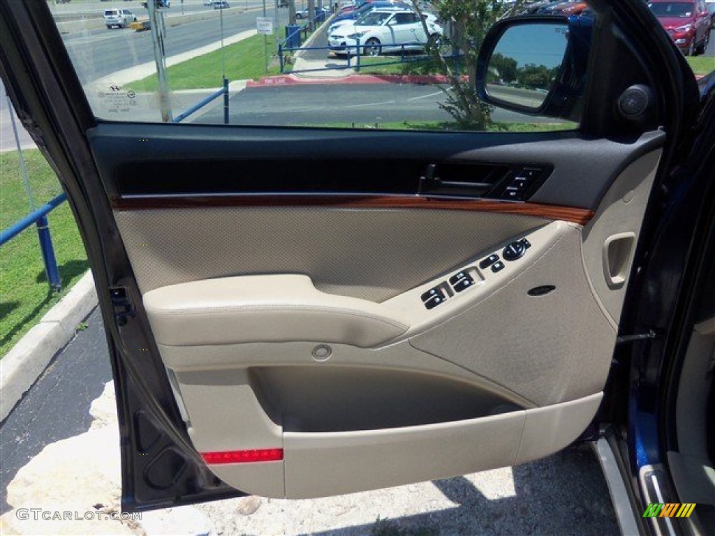 2009 Veracruz Limited - Deep Blue / Beige photo #9