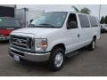 Oxford White - E Series Van E350 Super Duty XLT Extended Passenger Photo No. 10