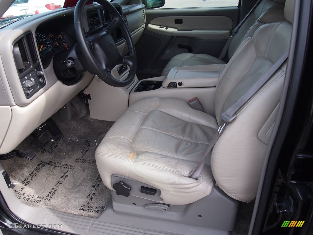 2001 Tahoe LS - Onyx Black / Tan/Neutral photo #14