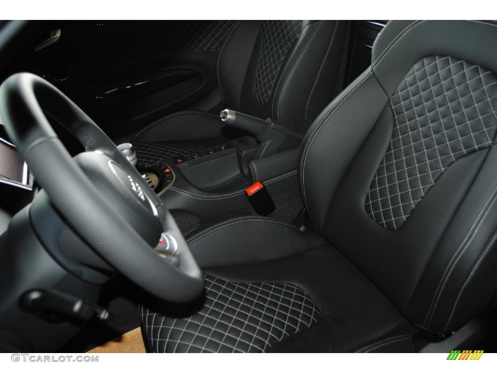 2014 Audi R8 Spyder V8 Front Seat Photo #82050825