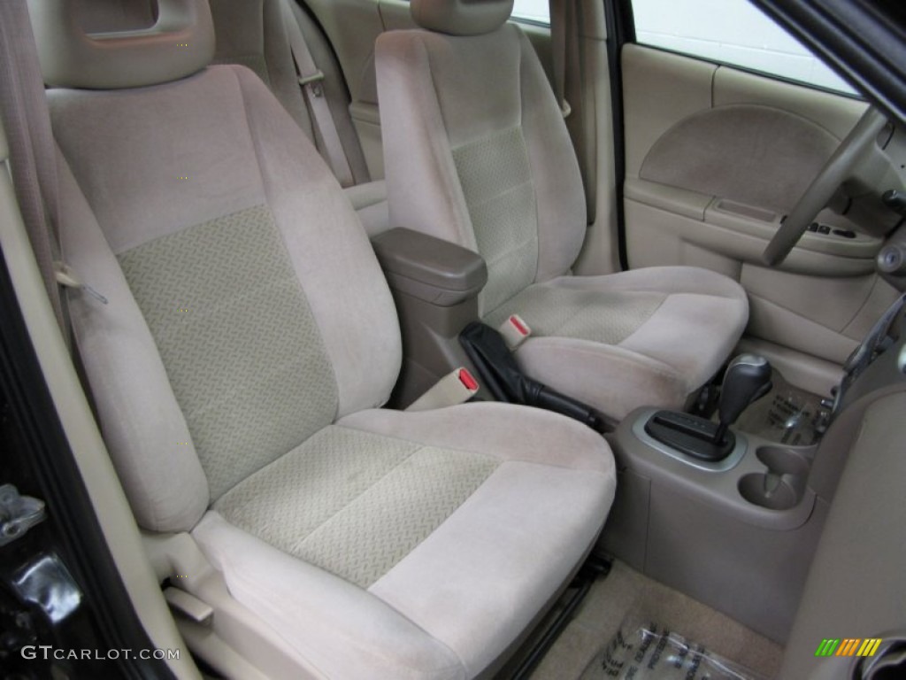 Tan Interior 2007 Saturn ION 3 Sedan Photo #82053745