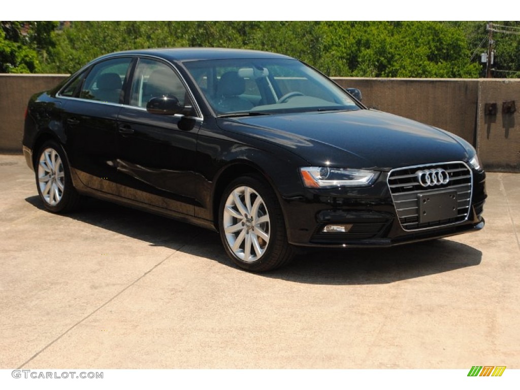 2013 A4 2.0T quattro Sedan - Brilliant Black / Titanium Gray photo #1