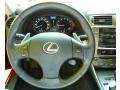 2008 Matador Red Mica Lexus IS 250 AWD  photo #17