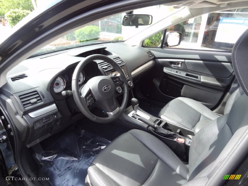 Black Interior 2012 Subaru Impreza 2.0i Sport Limited 5 Door Photo #82054740