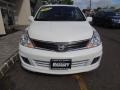 2010 Fresh Powder White Nissan Versa 1.8 SL Hatchback  photo #8