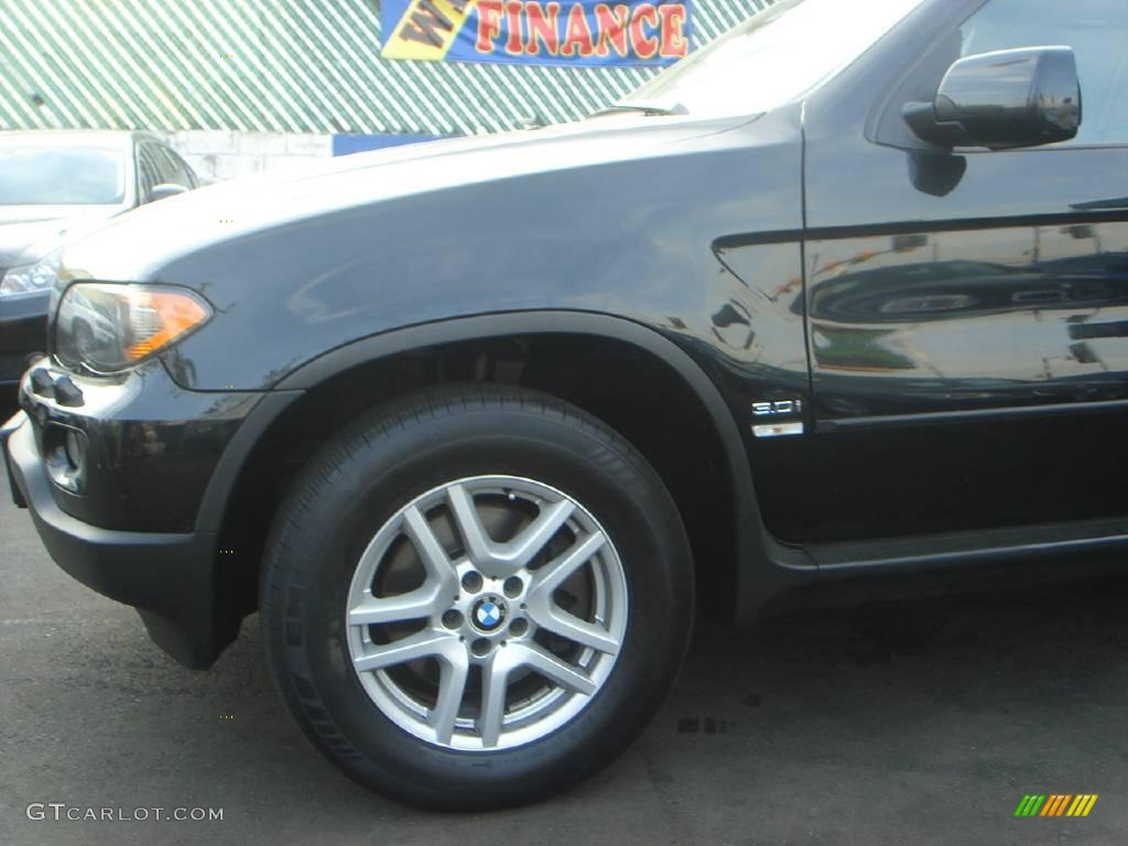 2006 X5 3.0i - Jet Black / Truffle Brown Dakota Leather photo #17