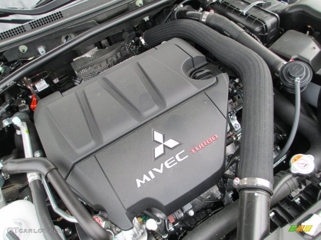 2013 Mitsubishi Lancer RALLIART AWC 2.0 Liter Turbocharged DOHC 16-Valve MIVEC 4 Cylinder Engine Photo #82056114