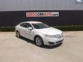 White Suede 2009 Lincoln MKS Sedan