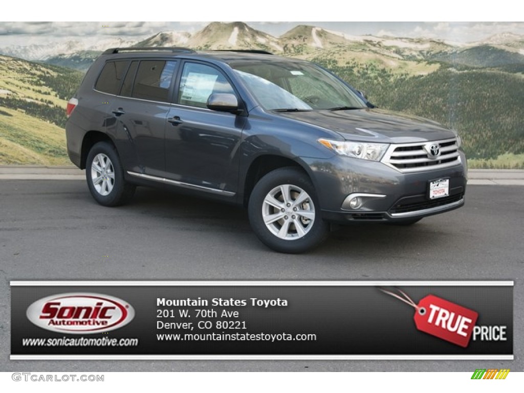 2013 Highlander V6 4WD - Magnetic Gray Metallic / Ash photo #1