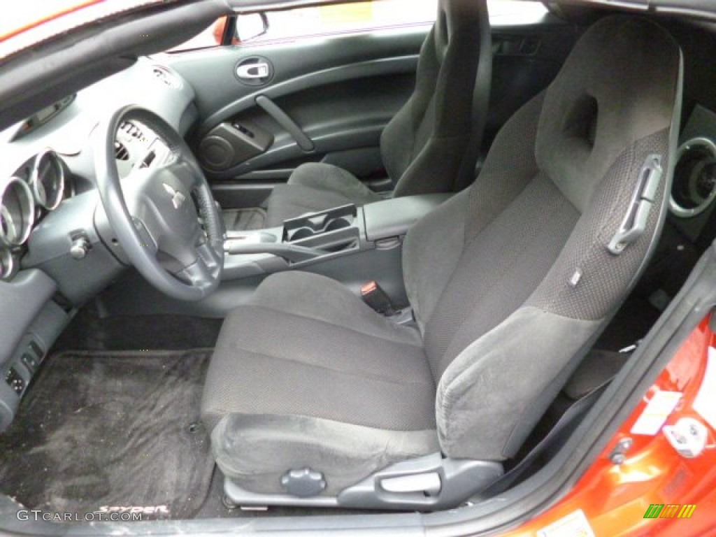 2008 Eclipse Spyder GS - Sunset Orange Pearlescent / Dark Charcoal photo #7
