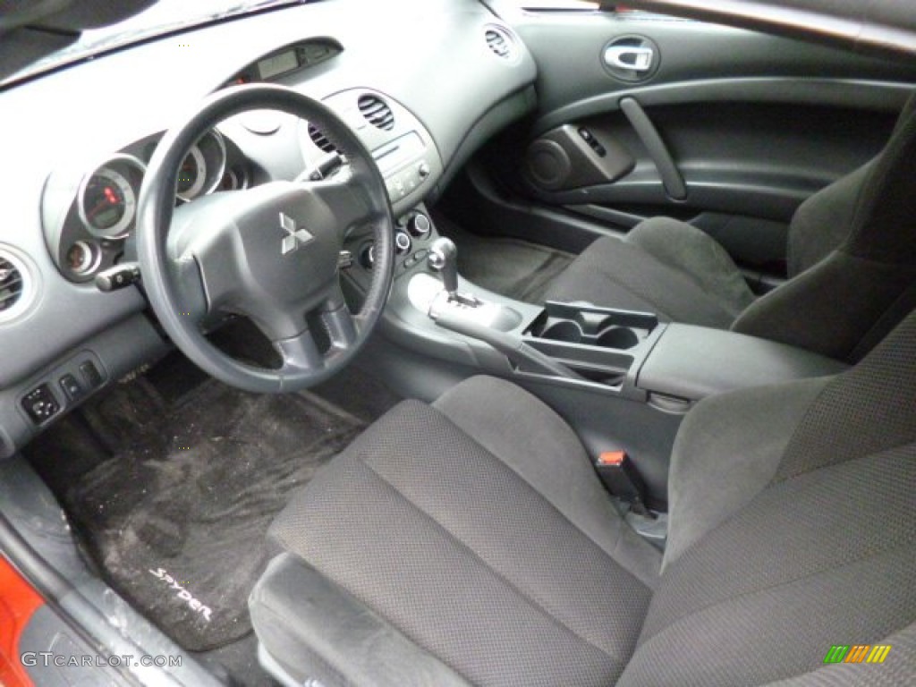 2008 Eclipse Spyder GS - Sunset Orange Pearlescent / Dark Charcoal photo #16