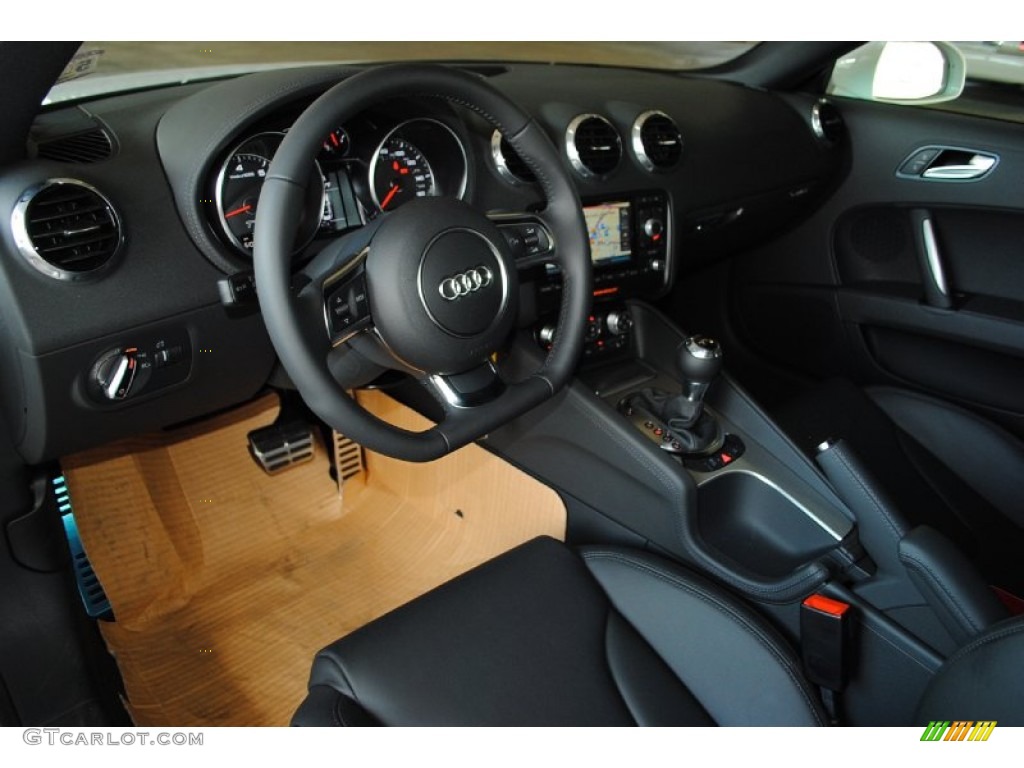 Black Interior 2013 Audi TT 2.0T quattro Coupe Photo #82056732