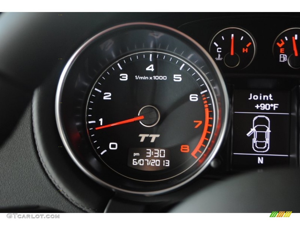 2013 Audi TT 2.0T quattro Coupe Gauges Photo #82056816