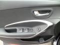 Black 2013 Hyundai Santa Fe Limited AWD Door Panel