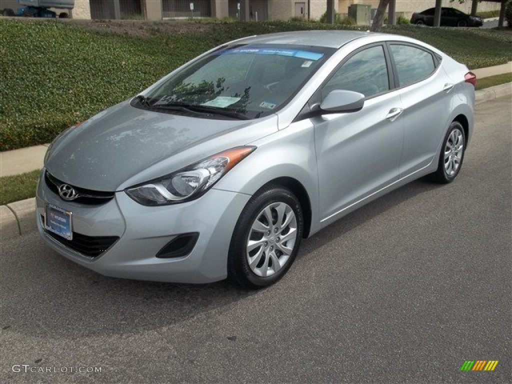 2012 Elantra GLS - Silver / Gray photo #1