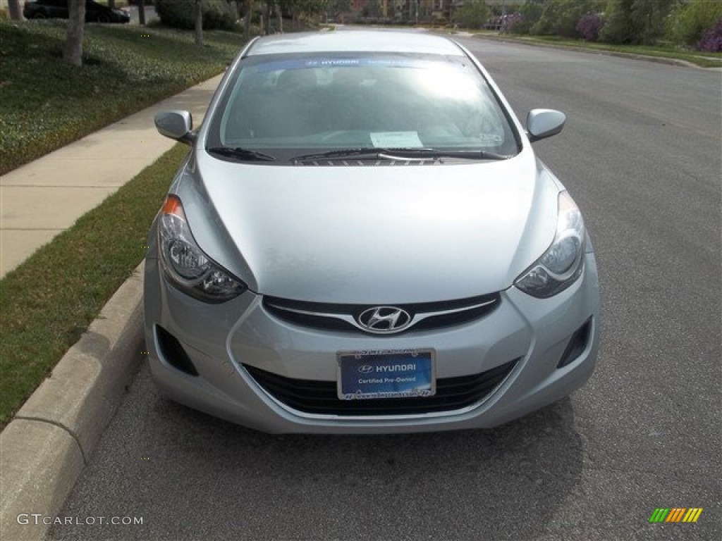 2012 Elantra GLS - Silver / Gray photo #2