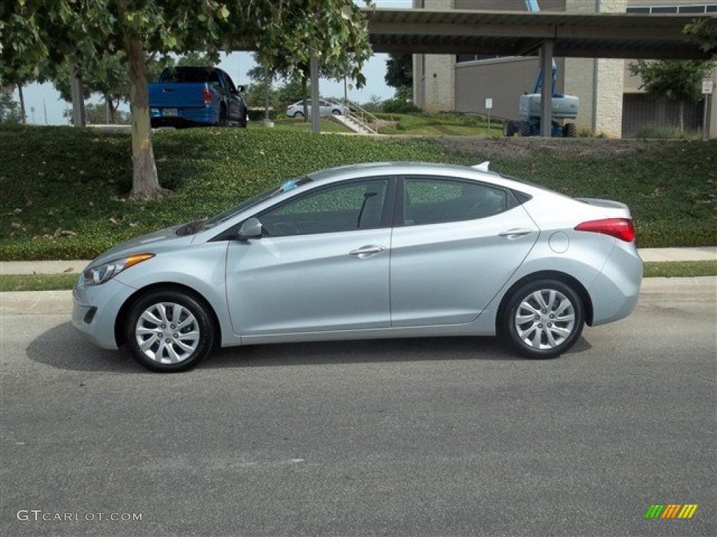2012 Elantra GLS - Silver / Gray photo #3