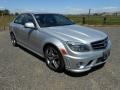 2008 Iridium Silver Metallic Mercedes-Benz C 63 AMG  photo #3