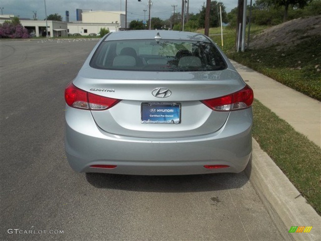 2012 Elantra GLS - Silver / Gray photo #5