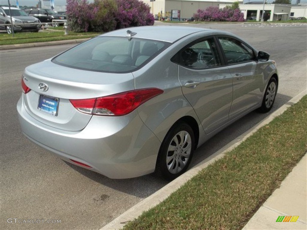 2012 Elantra GLS - Silver / Gray photo #6