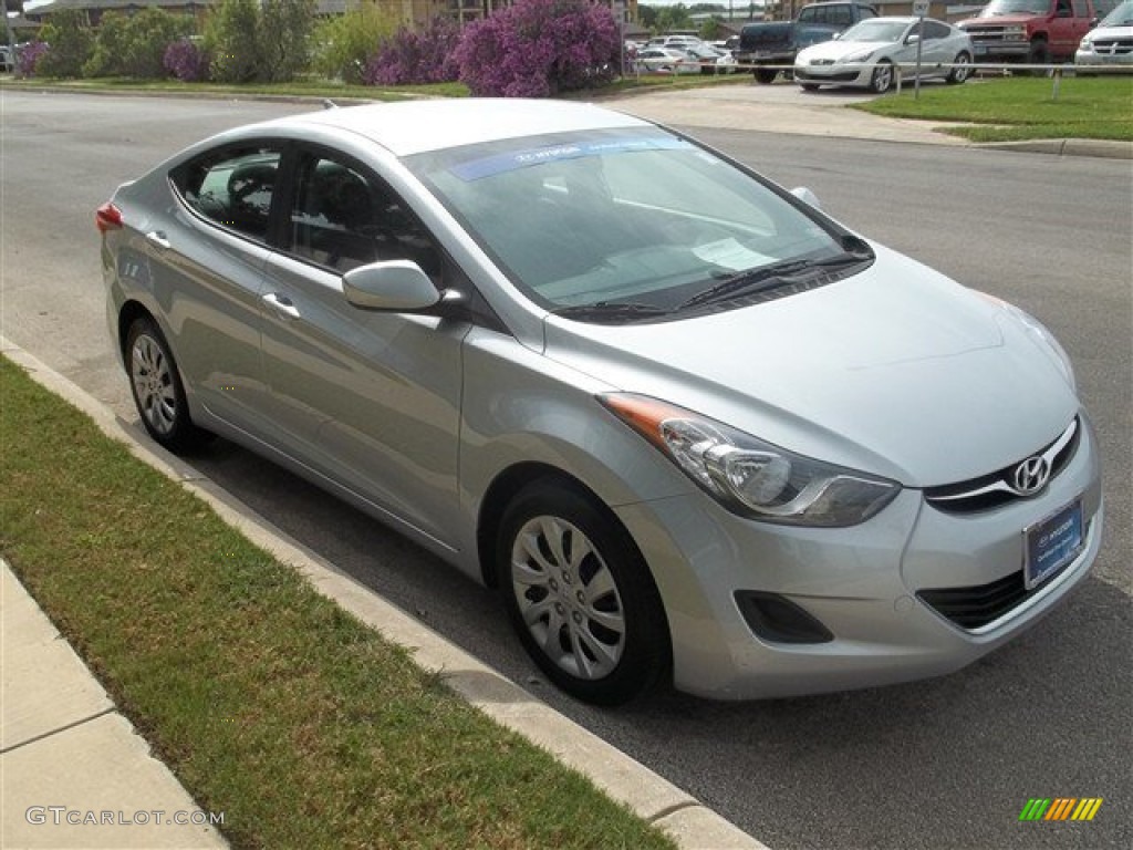 2012 Elantra GLS - Silver / Gray photo #7