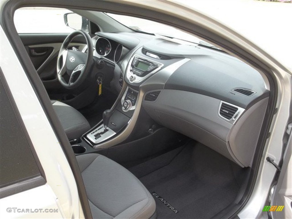2012 Elantra GLS - Silver / Gray photo #10