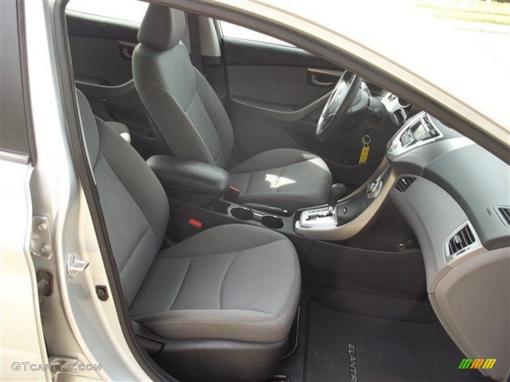 2012 Elantra GLS - Silver / Gray photo #11