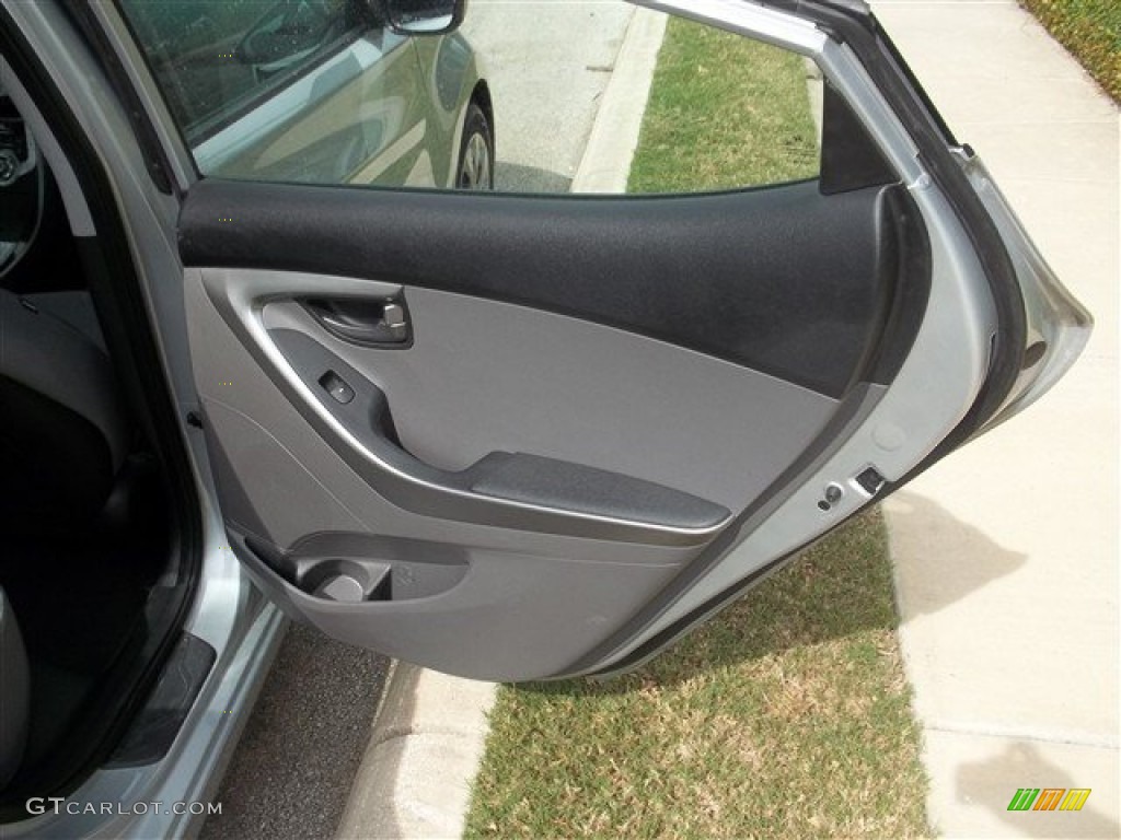 2012 Elantra GLS - Silver / Gray photo #12