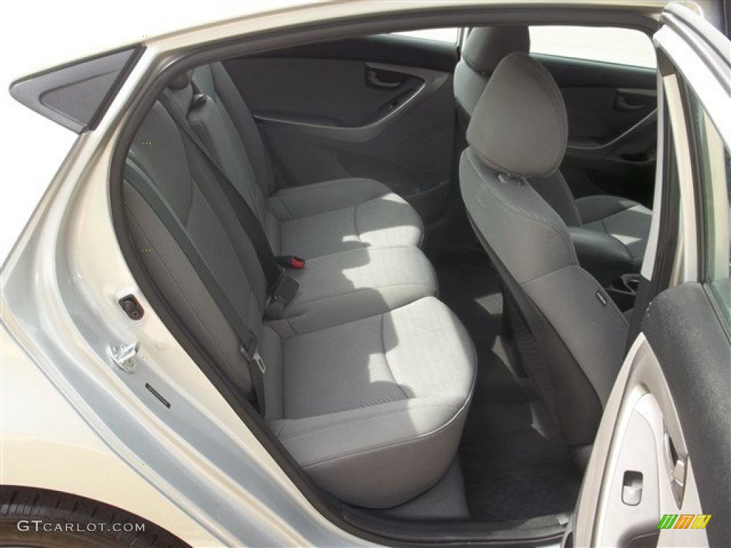 2012 Elantra GLS - Silver / Gray photo #13