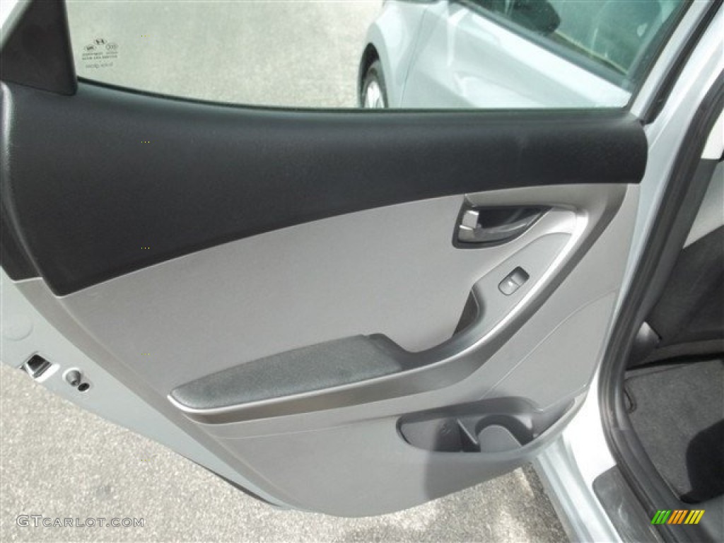 2012 Elantra GLS - Silver / Gray photo #17