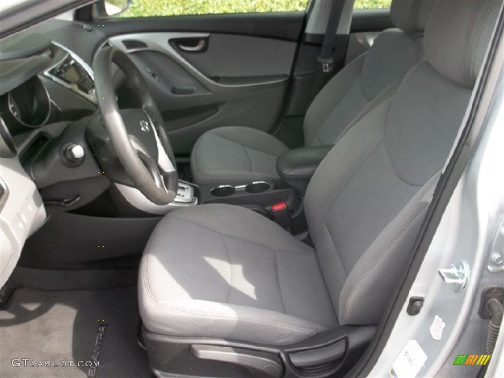 2012 Elantra GLS - Silver / Gray photo #20