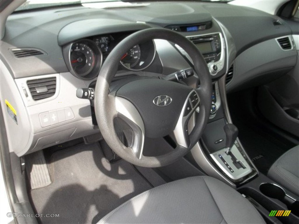 2012 Elantra GLS - Silver / Gray photo #21