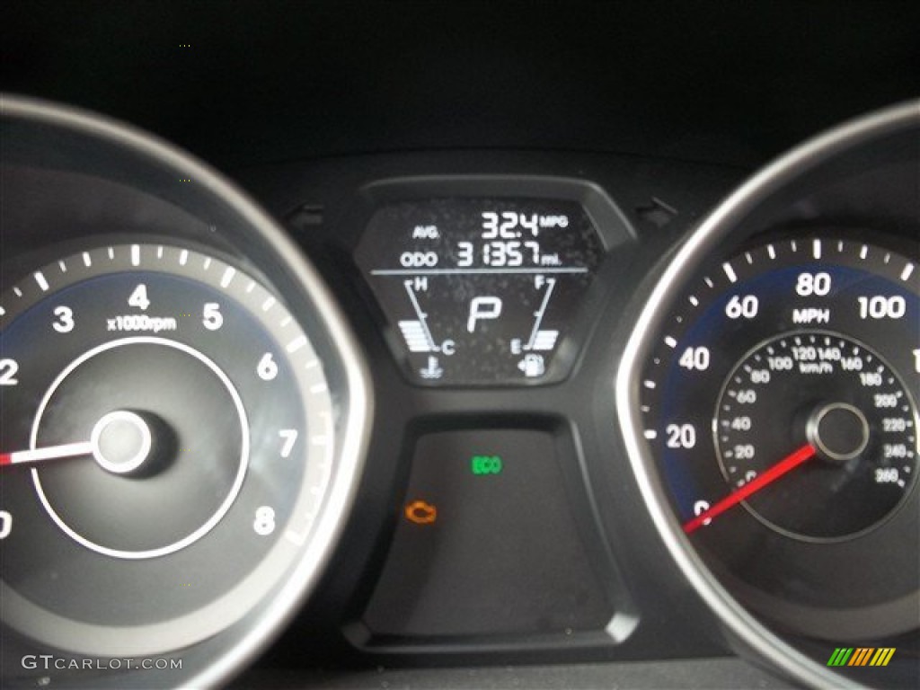 2012 Elantra GLS - Silver / Gray photo #24